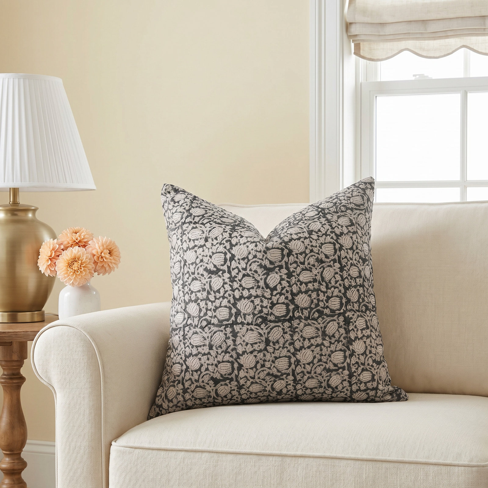 Wilkes Cotton Pillow Cover, 18" x 18"