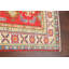 Tapis oriental géométrique Kazak noué à la main 3 x 5