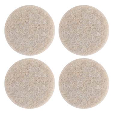 Slipstick GorillaPad, 1 inch Round Non-Slip Furniture Feet Pads, High Grade Floor Gripping and Protection, Cb147-32, Set of 32, Size: 6.65 x 6.26 x