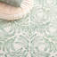 Tapis floral touffeté à la main Jalayiah-71530158