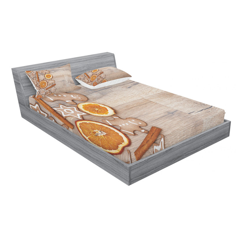Microfiber Sheet Set, Full Sheet Set with Fitted Sheet