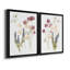 «Lobelia Garden I», ensemble de 2 impressions sur toile encadrées-1385790949-1385790948