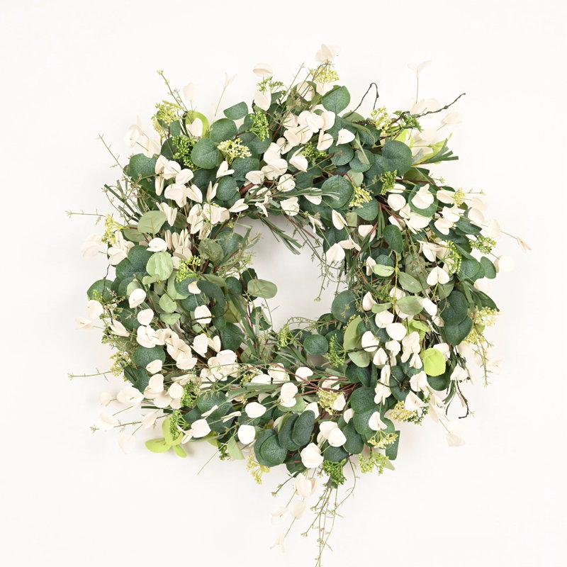 Couronne de porte artificielle 24 po
