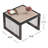 Austintown Square Wicker Outdoor Side Table , 24.8'' in. W 24.8'' in. D