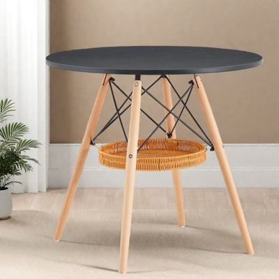 Tables de salle à manger avec rangement (table seulement, sans chaises, avec plateau et pieds), petite cuisine moderne en bois aggloméré