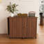 Table pliante de couture et d'artisanat 4-en-1 avec roues verrouillables, tablettes de rangement pour petits appartements-1027162694-1027162696