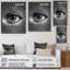 «Eye in Circular Infinity II», reproduction sur toile-87373103-87373111