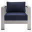 Fauteuil d'extérieur Shore Sunbrella-880316365