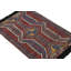 Rug & Kilim’S Tribal Rug In Burgundy Red With Primitivist Geometric Patterns-1623478630