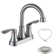 Widespread 2-handle Bathroom Faucet with Drain Assembly