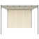 Prescot Garden Gazebo with Side Curtain 4x3x2,25 m