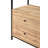 Alva Open Wardrobe with 2 Drawers in Oak