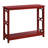 Console Table, Cranberry Red