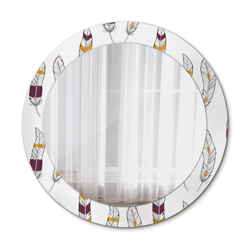 Huldar Glass Flat Wall Mirror