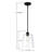 Herman 1-Light Metal and Glass Bell Pendant-426244537