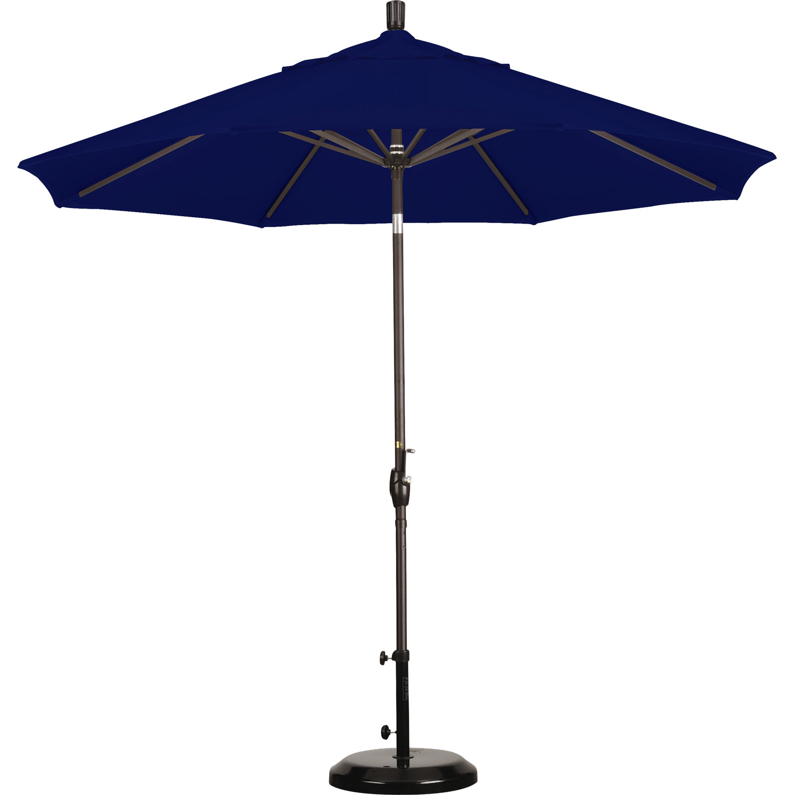Iuka 108'' Outdoor Umbrella, Canvas Navy Sunbrella® Canvas, 225