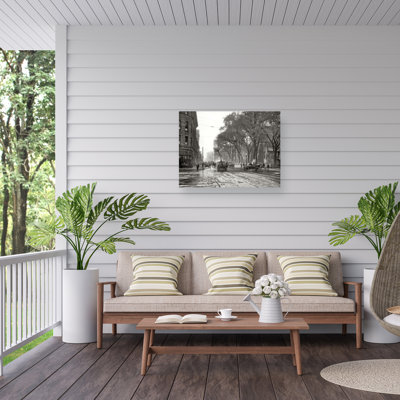 Marcus Jules Horse Drawn Carriage Outdoor  Canvas