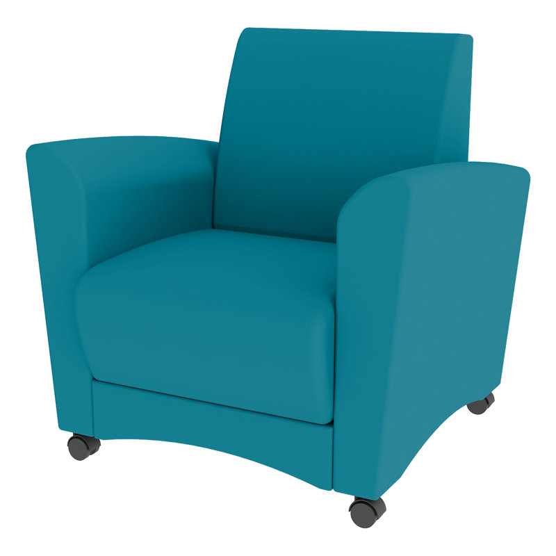 Chaise rembourrée Pro Series, Bleu sarcelle