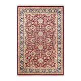 Classic One-of-a-Kind 4' 2" x 6' 2" Hand Knotted Area Rug