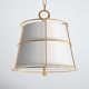 Amadi 2 Light Textile Dimmable Pendant