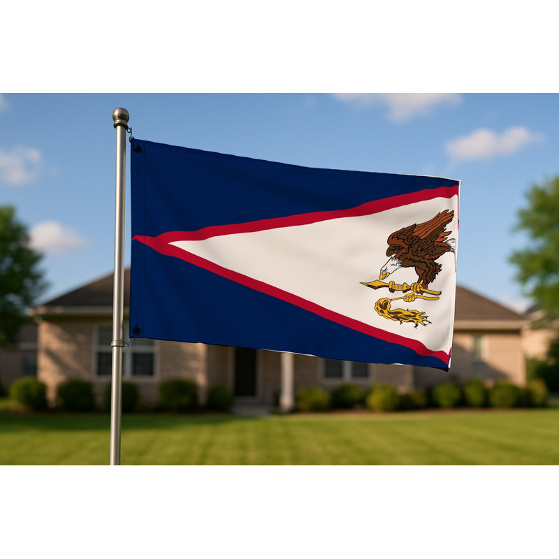 Drapeau des Samoa américaines — Drapeau