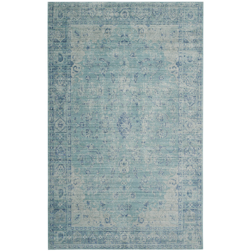 Quedgeley Oriental Area Rug, Rectangle 152 x 244 cm