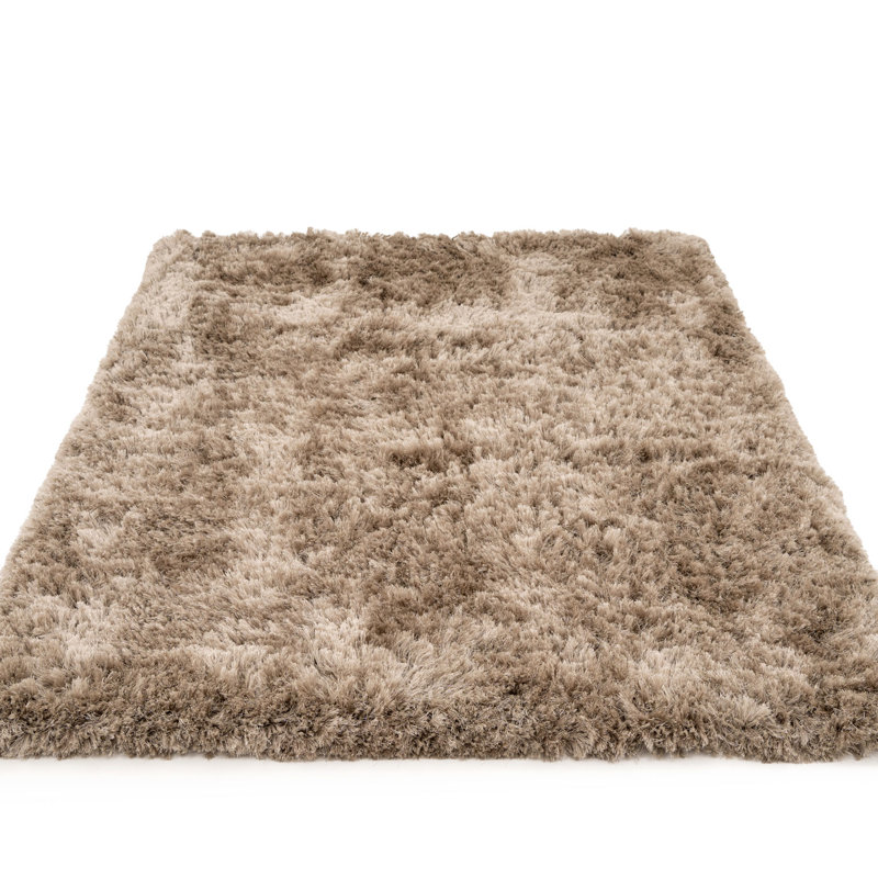 Zia Solid Colour Shag Area Rug, Rectangle 240 x 330cm