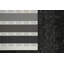 Tapis carré foncé de style Gabbeh 8 x 8