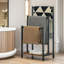 Rustic Industrial Freestanding Quilt Rack