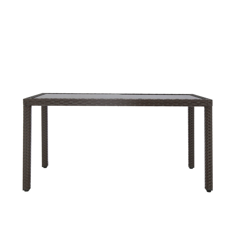 Table de salle à manger Sharella, Brun