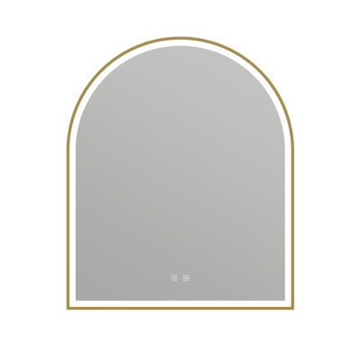 Odin 30"x36" LED Wall Mounted Mirror With Defogger, Adjustable Temperature, Brightness, and Memory Settings