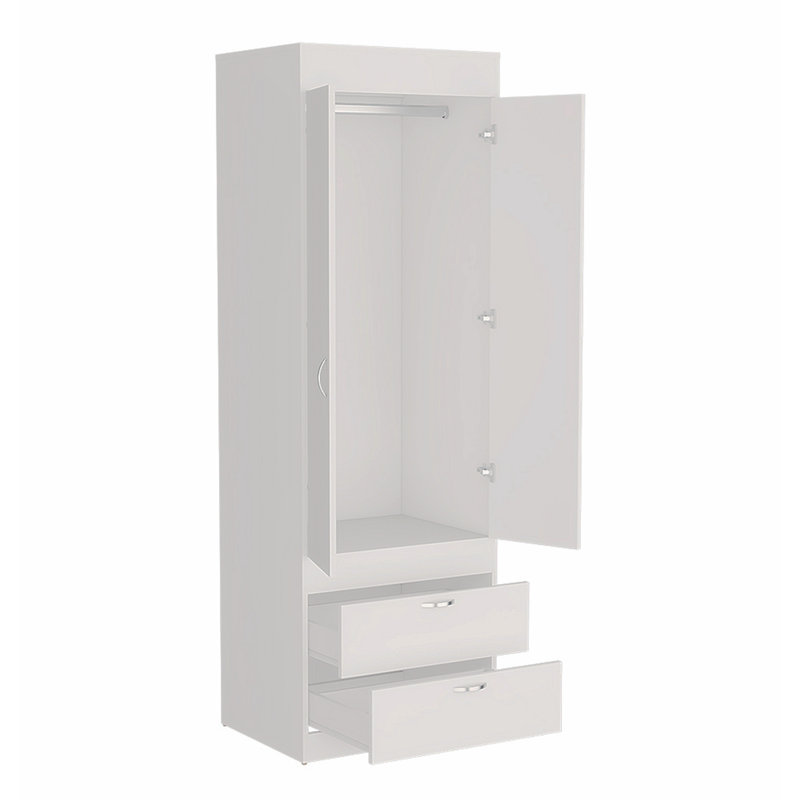 Accent Cabinet and Accent Chest, Blanc