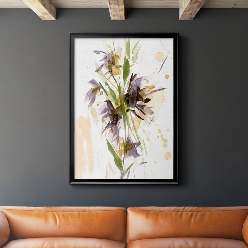 «After Rain II», reproduction encadrée de qualité supérieure - prête à être accrochée, H 42,5 po x l 30,5 po x P 1,25 po