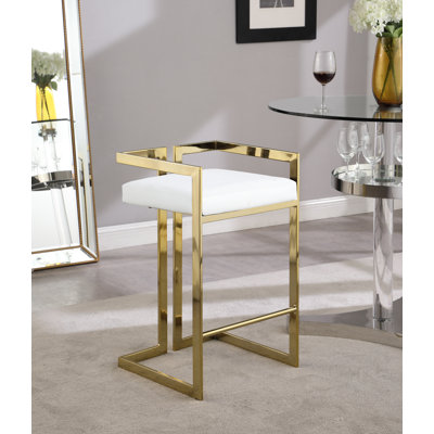 Isam 27" Counter Stool by Orren Ellis