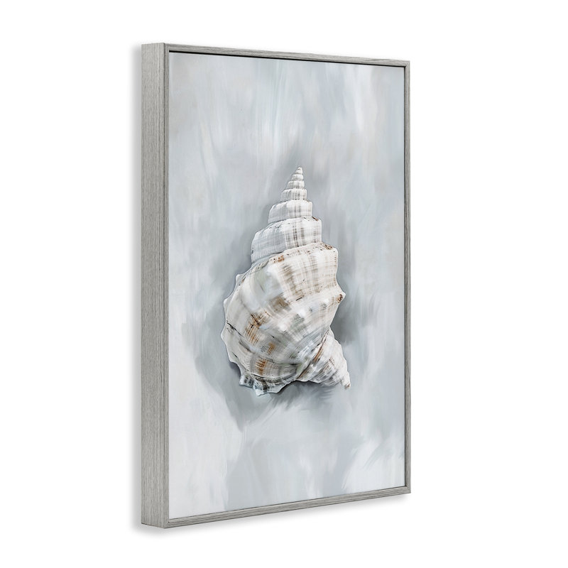 Conch Seashell Mirage, estampe numérique, design par Ramona Murdock, Estampe numérique Farmhouse, H 24 po x l 16 po