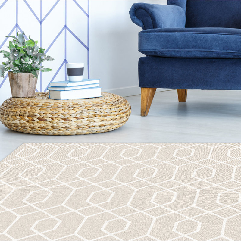 Nigoghos Geometric Kitchen Mat, Rectangular 100 x 133cm