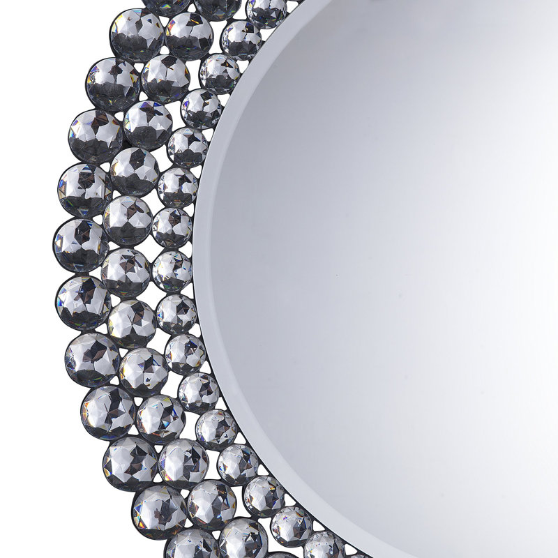 Jaidyn Wood Flat Wall Mirror
