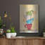 One Allium Way® «Come for Tea Orange» par Courtney Prahl, art mural en métal-311055076