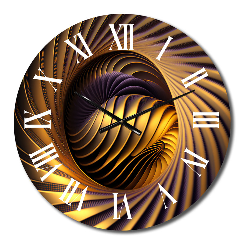 Horloge murale Op-Art Retro, Petit