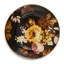 Wild Rose Brown Salad Plate