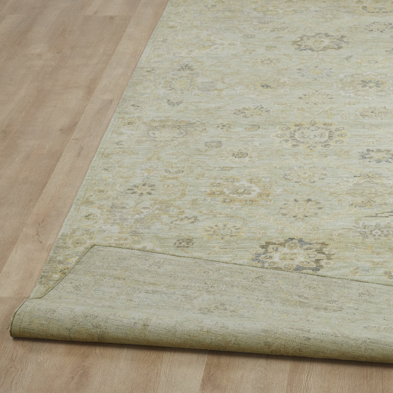 Wool Area Rug, Rectangle 3'6" x 5'6"