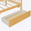 Cadre de lit, lit en bois avec tiroirs de rangement-625420611