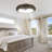 LED Walnut Wood Ceiling Fan