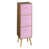 Oak/Light Pink/Black selected