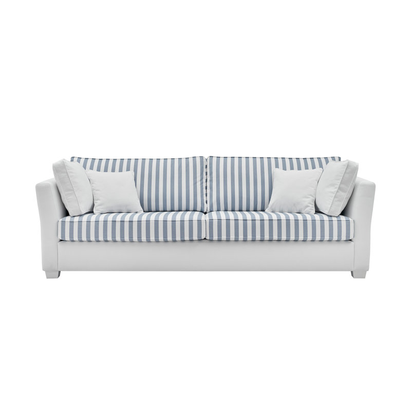 Bowmin Square Arm Loveseat, 88cm H x 240cm W x 96cm D