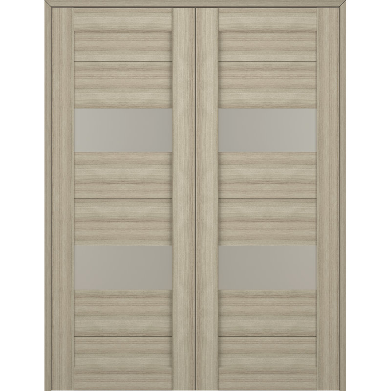 Porte double standard Berta, Shambor, Réversible, 63,5 po x 83,23 po