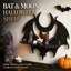 Conception de chauve-souris gothique Halloween