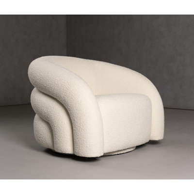 Madian Polyester Barrel Chair