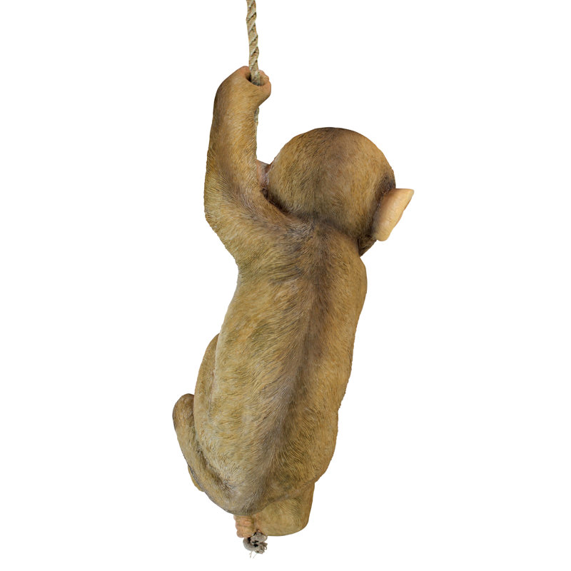 Chico the Chimpanzee Hanging Garden Statue
