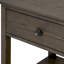 French Inspired Night Stand With Open Storage-1643234681